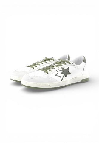 2STAR Sneakers Uomo Bianco Verde 2SU5050_035-PE26-035