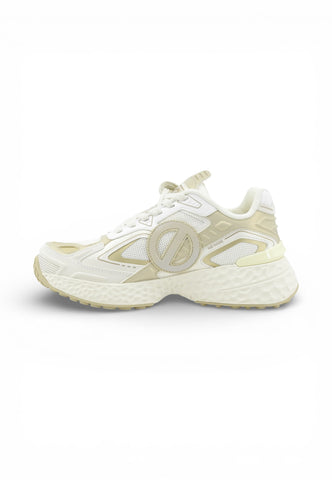 NO NAME Sneakers Donna Bianco Beige Oro UNCYSM04VE-PE26