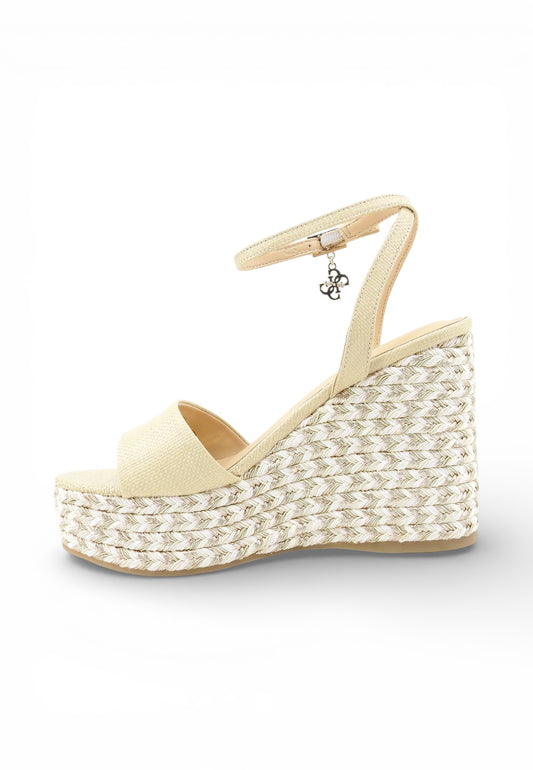 GUESS Sandali Tacco Donna Beige FLJERLELE04-PE26-NATU