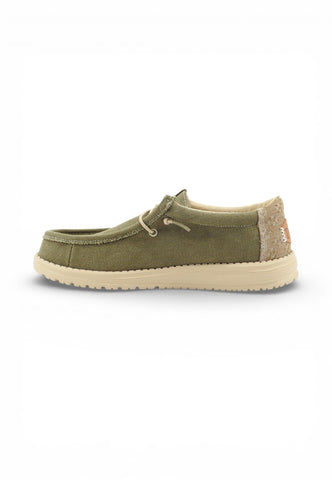 HEY DUDE Stringate Uomo Verde HD.43084-PE26-3YT