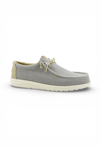 HEY DUDE Stringate Uomo Grigio HD.40003-PE26-1YF