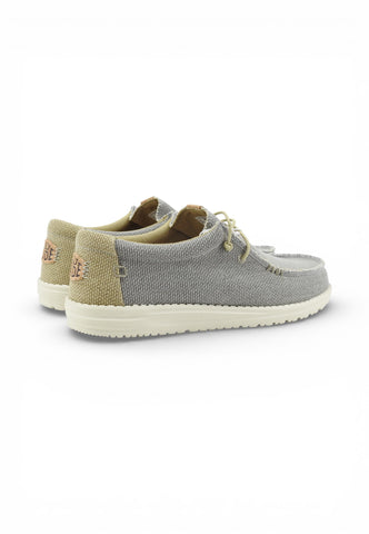 HEY DUDE Stringate Uomo Grigio HD.40003-PE26-1YF