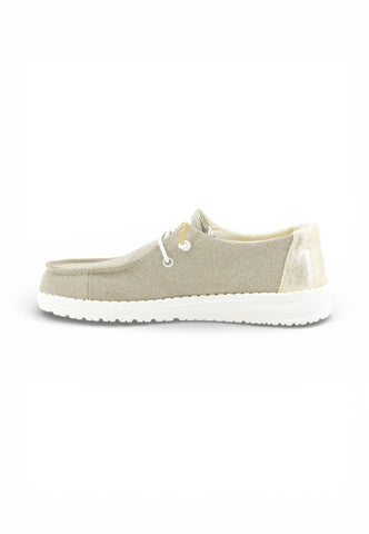 HEY DUDE Stringate Donna Oro Glitter HD.41082-PE26-710