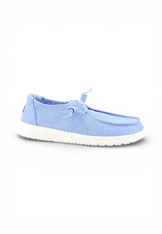 HEY DUDE Stringate Donna Azzurro HD.40902-PE26-4ZJ