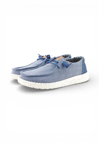 HEY DUDE Stringate Donna Blu HD.45187-PE26-4ZV
