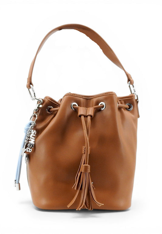 SUN68 Borsa A Mano Donna Marrone Y36215-PE26-76