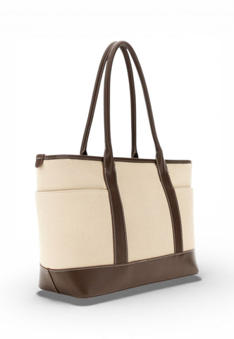 CAFE NOIR Borsa Shopper Donna Beige Marrone C3MB1005-PE26-M121