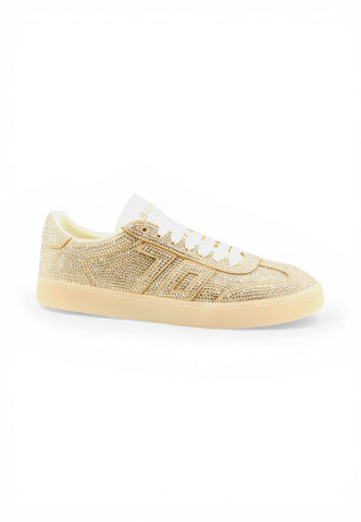 BACK70 Sneakers Donna Beige Oro 108041-000012-PE26
