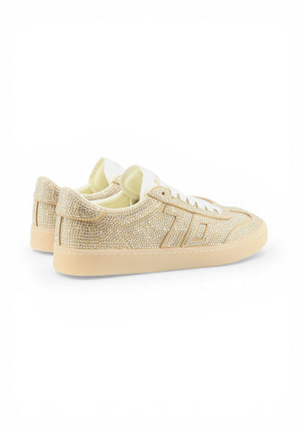 BACK70 Sneakers Donna Beige Oro 108041-000012-PE26