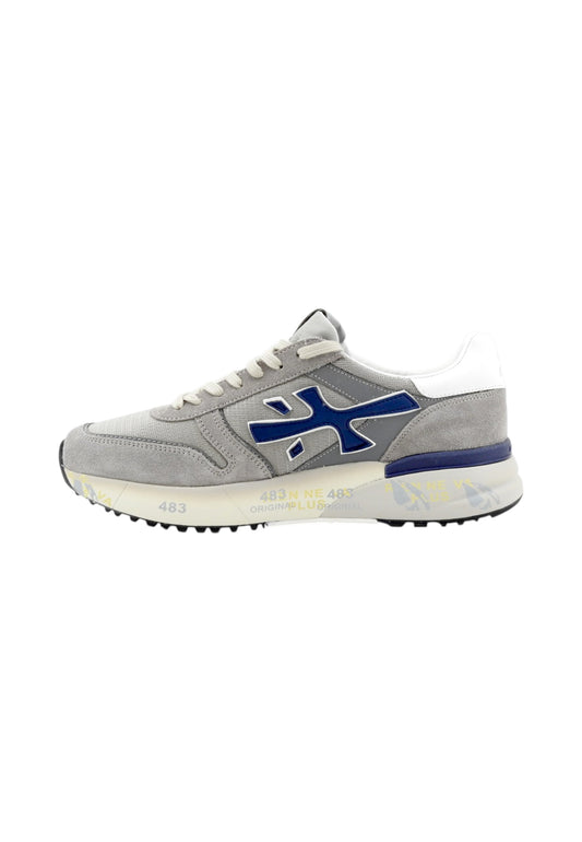 PREMIATA Sneakers Uomo Grigio Blu VAR8001-PE26