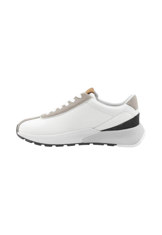 GEOX Sneakers Uomo Bianco Grigio U65N0A8532-PE26-C1Z5Y