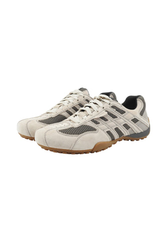 GEOX Sneakers Uomo Beige Grigio U55MNA2214-PE26-C5V9F