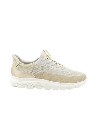 GEOX Sneakers Donna Beige Oro Glitter D567MA06KNF-PE26-C5V2L