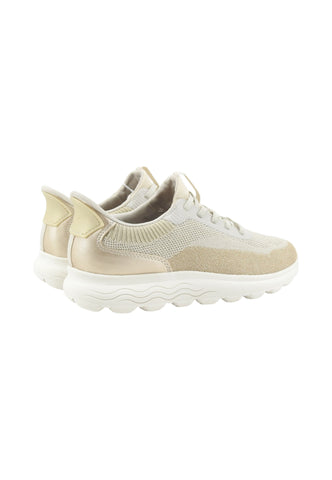 GEOX Sneakers Donna Beige Oro Glitter D567MA06KNF-PE26-C5V2L