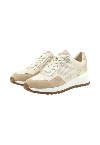 GEOX Sneakers Donna Beige Oro D6500A085CF-PE26-C1S2L