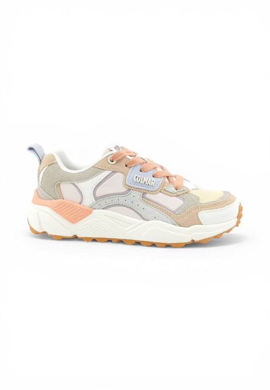 COLMAR Sneakers Donna Beige Rosa Multicolore GARNERF072-PE26