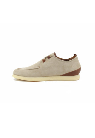 KEBO Stringate Uomo Beige Marrone CL3020 BES-PE26