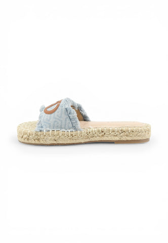 LIU JO Ciabatte Donna Azzurro Marrone SA6099TX523S1106-PE26