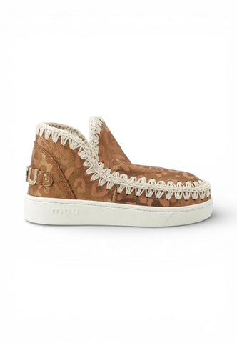 MOU Stivaletti Summer Eskimo Donna Marrone Oro Animalier MU.SW211001C-PE26-VTLBRZ