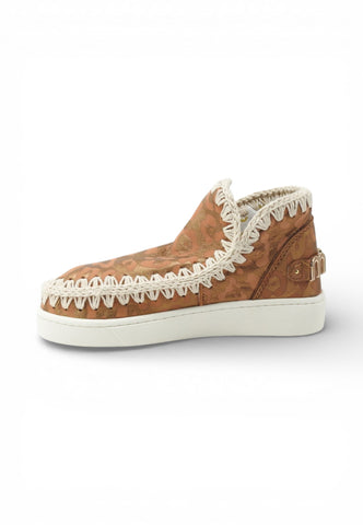 MOU Stivaletti Summer Eskimo Donna Marrone Oro Animalier MU.SW211001C-PE26-VTLBRZ