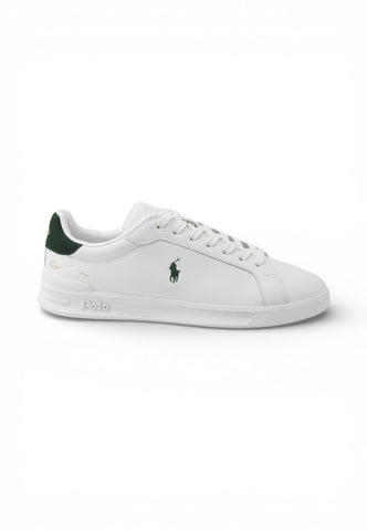 POLO RALPH LAUREN Sneakers Uomo Bianco Verde 809P10044001-PE26