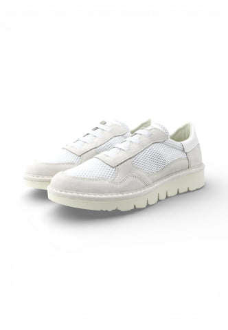 PAN CHIC Sneakers Uomo Bianco Beige P005M021-0224A001-PE26