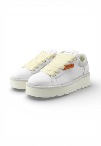 PAN CHIC Sneakers Donna Bianco Grigio P003W019-0218A001-PE26