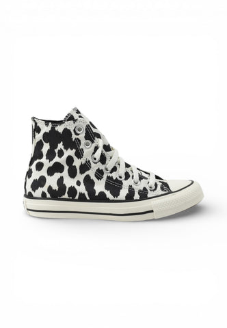 CONVERSE Sneakers Donna Bianco Nero Animalier A17919C-PE26
