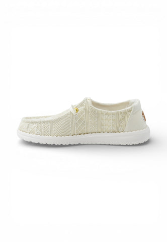 HEY DUDE Stringate Donna Bianco HD.43112-PE26-19B