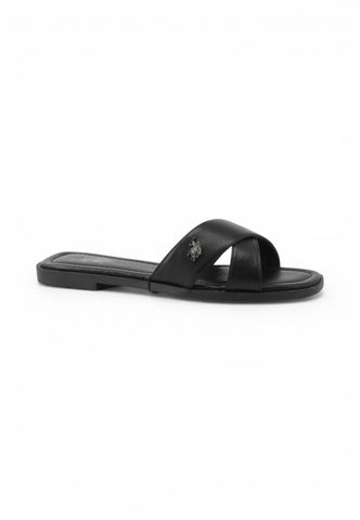 U.S POLO Ciabatte Donna Nero GENNY002-PE26-BLK