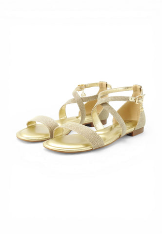 MICHAEL KORS Sandali Donna Oro Glitter 40S6AXFS1D-PE26-740