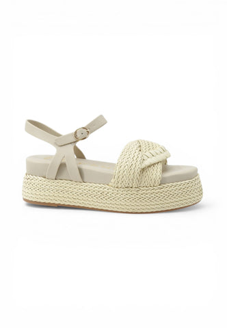 CAFE NOIR Sandali Donna Bianco Beige C1HH9016-PE26-M008