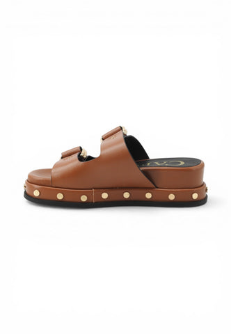 CAFE NOIR Ciabatte Donna Marrone Borchie C1LC9000-PE26-M007