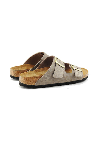 BIRKENSTOCK Ciabatta Arizona Donna Beige Animalier 1031941-PE26