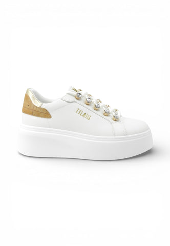 ALVIERO MARTINI Sneakers Donna Bianco Marrone Pietre 1472300E-PE26-0900