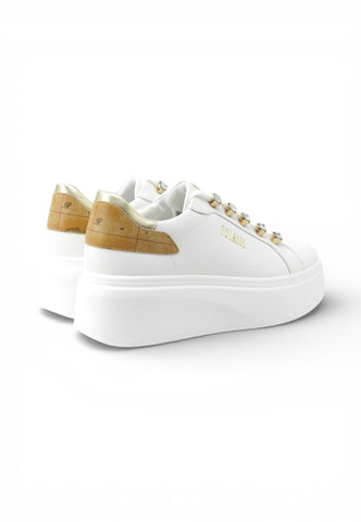 ALVIERO MARTINI Sneakers Donna Bianco Marrone Pietre 1472300E-PE26-0900