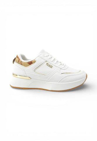 ALVIERO MARTINI Sneakers Donna Bianco Marrone Oro 1477300E-PE26-0900