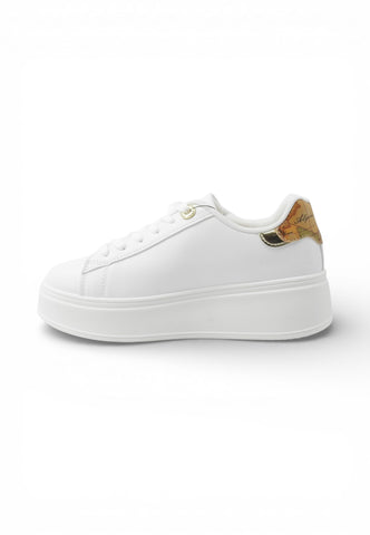 ALVIERO MARTINI Sneakers Donna Bianco Marrone Oro 1467300E-PE26-0900