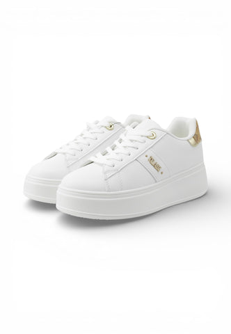 ALVIERO MARTINI Sneakers Donna Bianco Marrone Oro 1467300E-PE26-0900