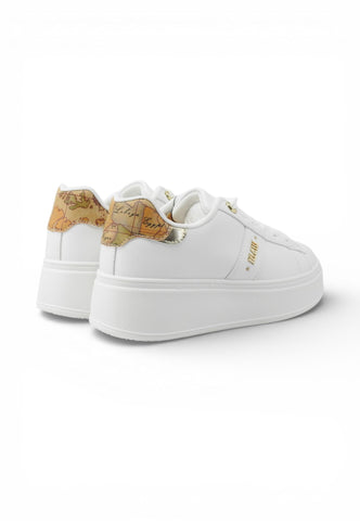 ALVIERO MARTINI Sneakers Donna Bianco Marrone Oro 1467300E-PE26-0900