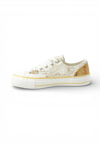 ALVIERO MARTINI Sneakers Donna Bianco Marrone 1474796C-PE26-0900