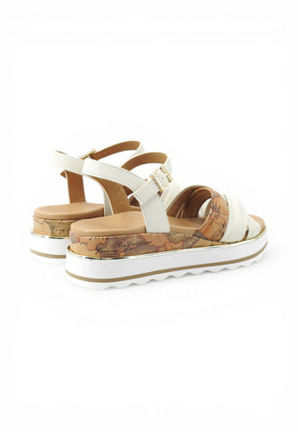 ALVIERO MARTINI Sandali Donna Beige Bianco 24690371-PE26-A630