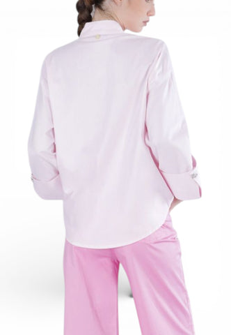CAFE NOIR Camicia Donna Rosa Perle C7JC0229-PE26-R002