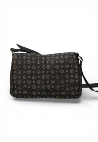 POLLINI Borsa Tracolla Donna Nero Beige TE8550PP0OQ1100A-PE26