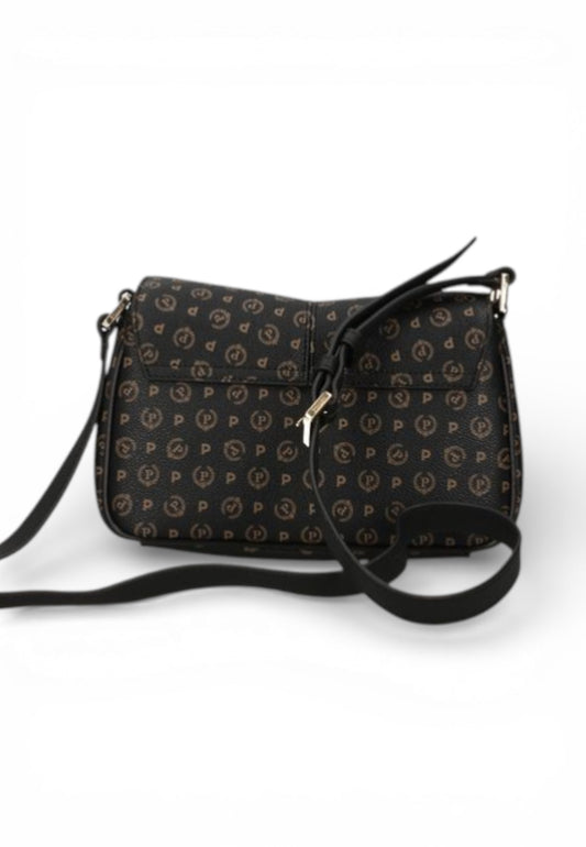POLLINI Borsa Tracolla Donna Nero Beige TE8550PP0OQ1100A-PE26