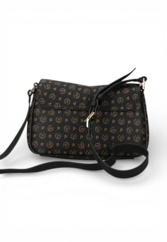 POLLINI Borsa Tracolla Donna Nero Beige TE8550PP0OQ1100A-PE26
