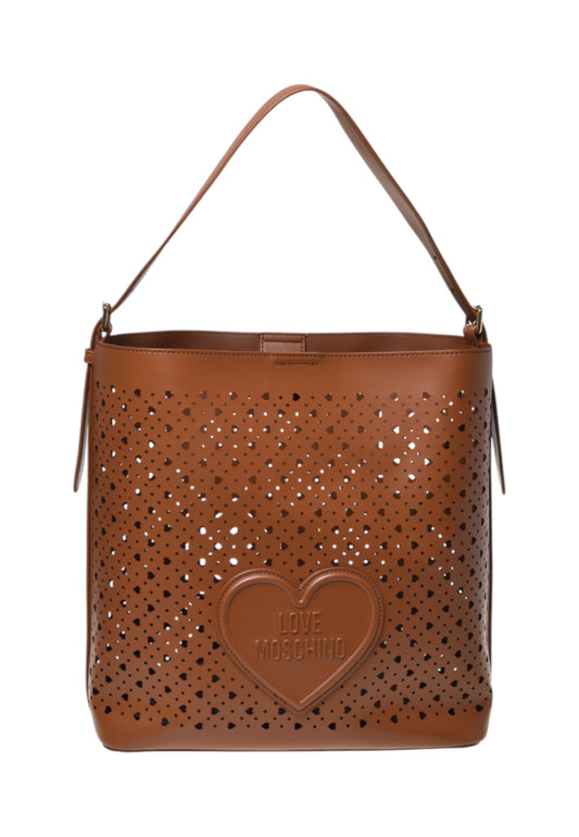 LOVE MOSCHINO Borsa Shopper Donna Marrone JC4292PP0OKK0200-PE26