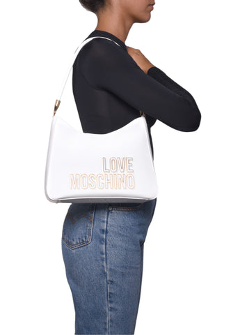 LOVE MOSCHINO Borsa A Spalla Donna Bianco JC4249PP0OKE110A-PE26