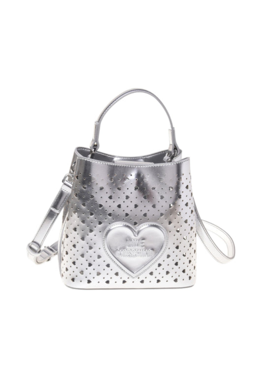 LOVE MOSCHINO Borsa A Mano Donna Argento JC4294PP0OKK1902-PE26