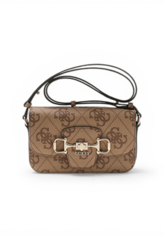 GUESS Borsa Tracolla Donna Beige Marrone HWOS9924210-PE26-LTL